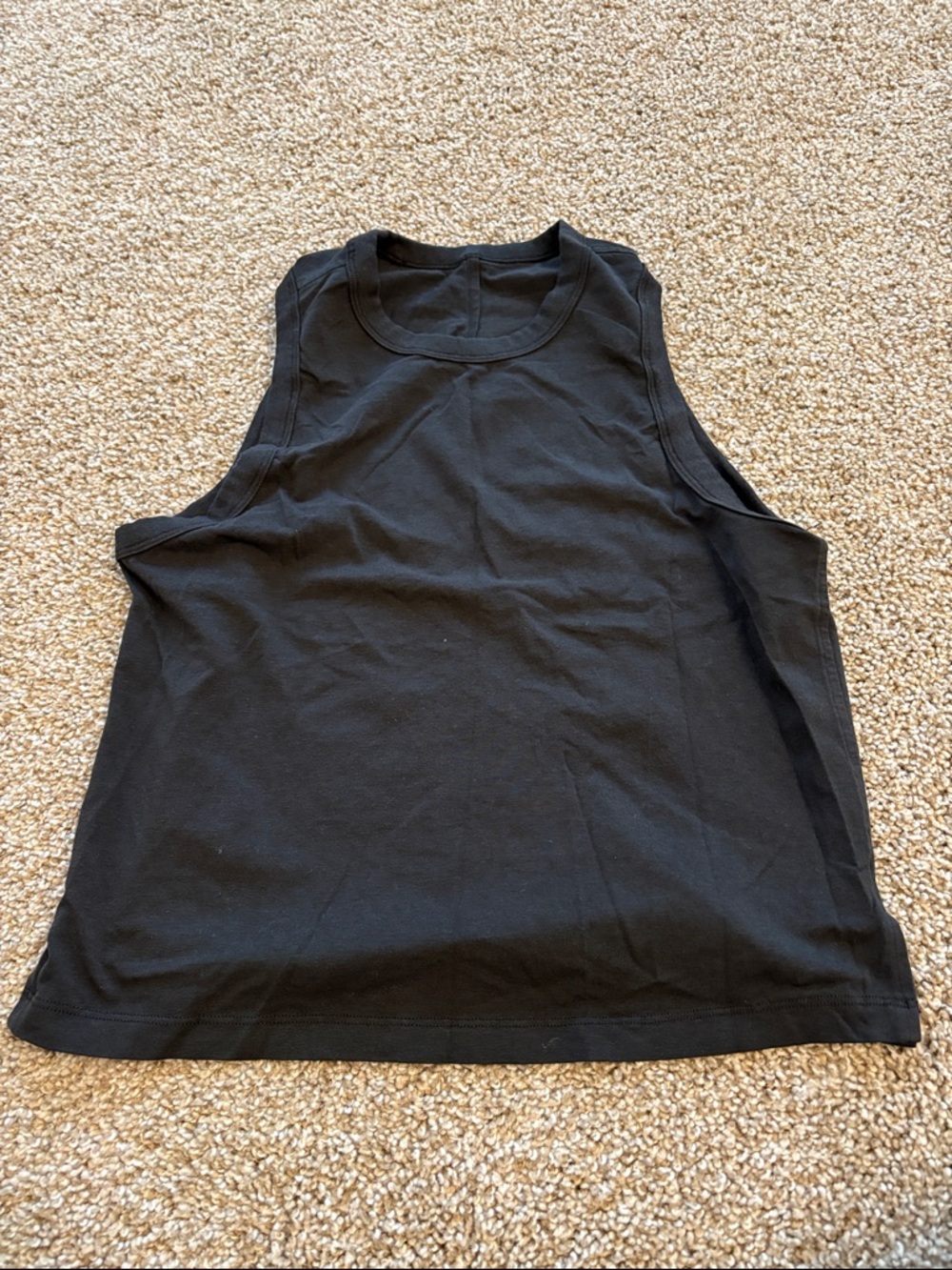 lululemon athletica Black Relaxed Tank Top